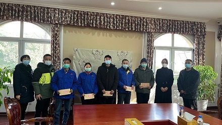 春節(jié)送溫暖，四川森普管材股份有限公司慰問困難職工